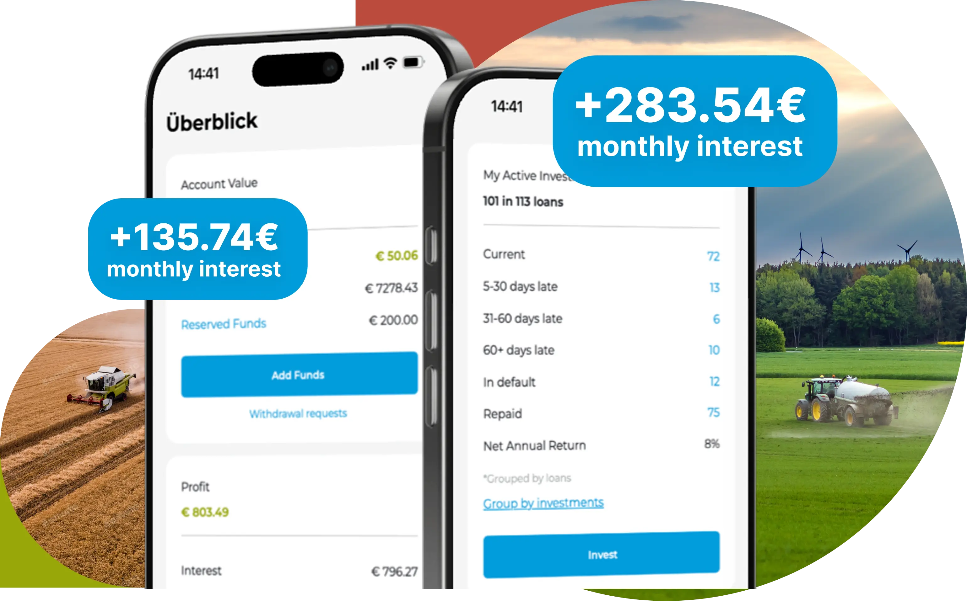 Ilustrație principală: investitori și active agricole